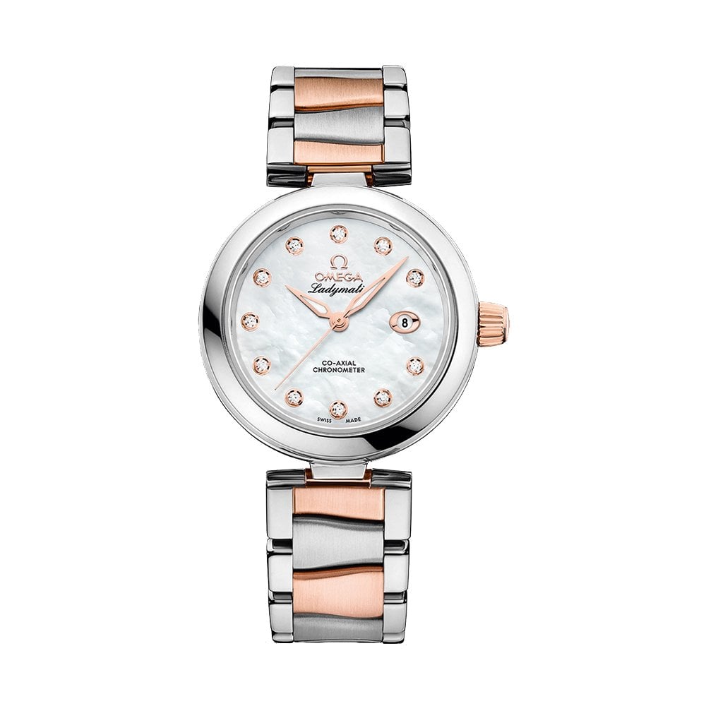 Ladymatic Co-Axial 34mm 425.20.34.20.55.004- Unworn with Box and Papers