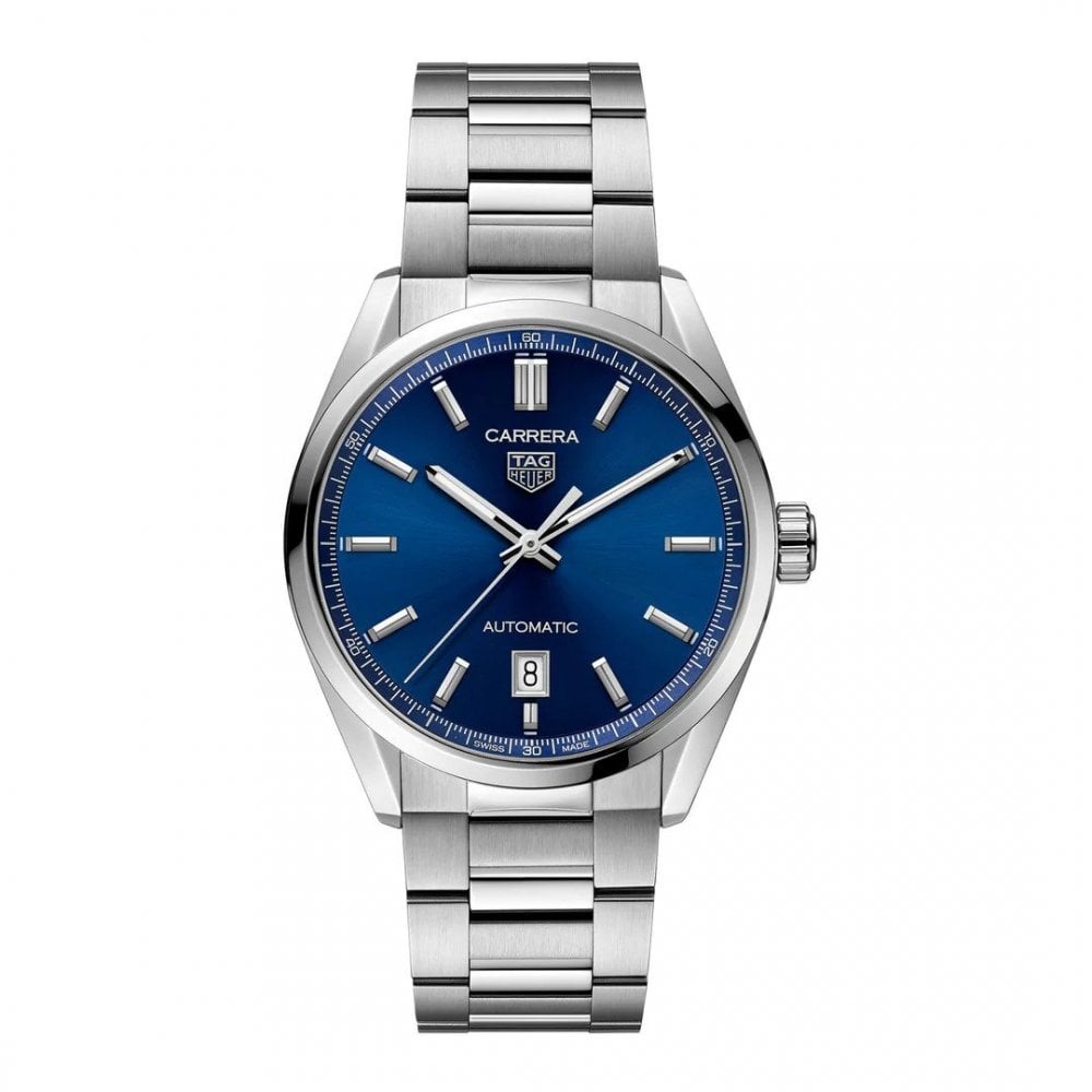 Carrera 39mm 100m Automatic Watch - Unworn with Box and Papers