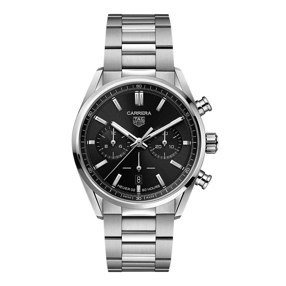 Carrera Chronograph 42mm Automatic Watch - Unworn with Box and Papers