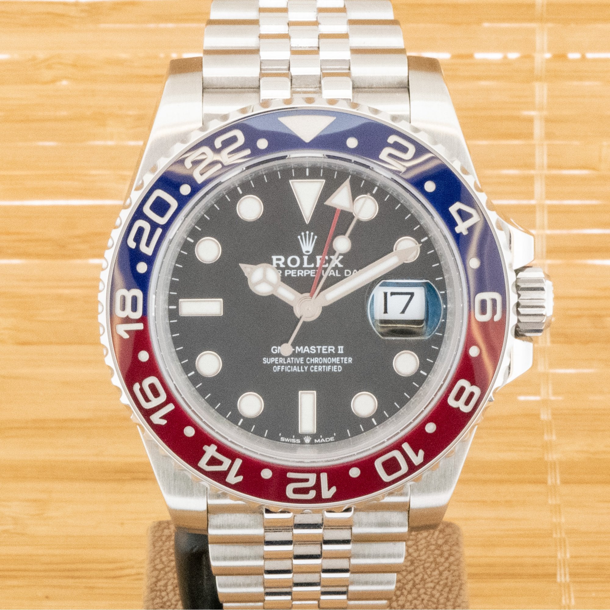 GMT Master II Pepsi - Unworn with Box and Papers