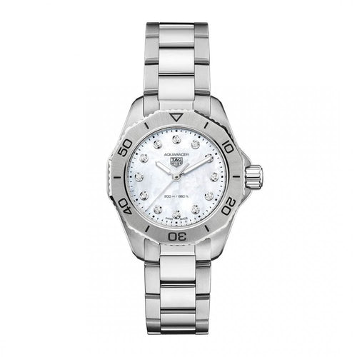 Aquaracer Professional 30mm 200m Diamond Set Quartz Watch - Unworn with Box and Papers