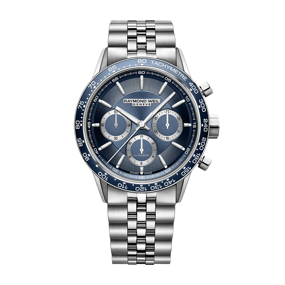 43.5mm Freelancer Chronograph Automatic - Unworn with Box and Papers