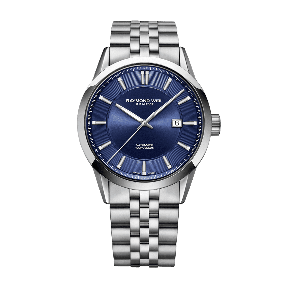 45mm Freelancer Dark Blue Automatic - Unworn with Box and Papers