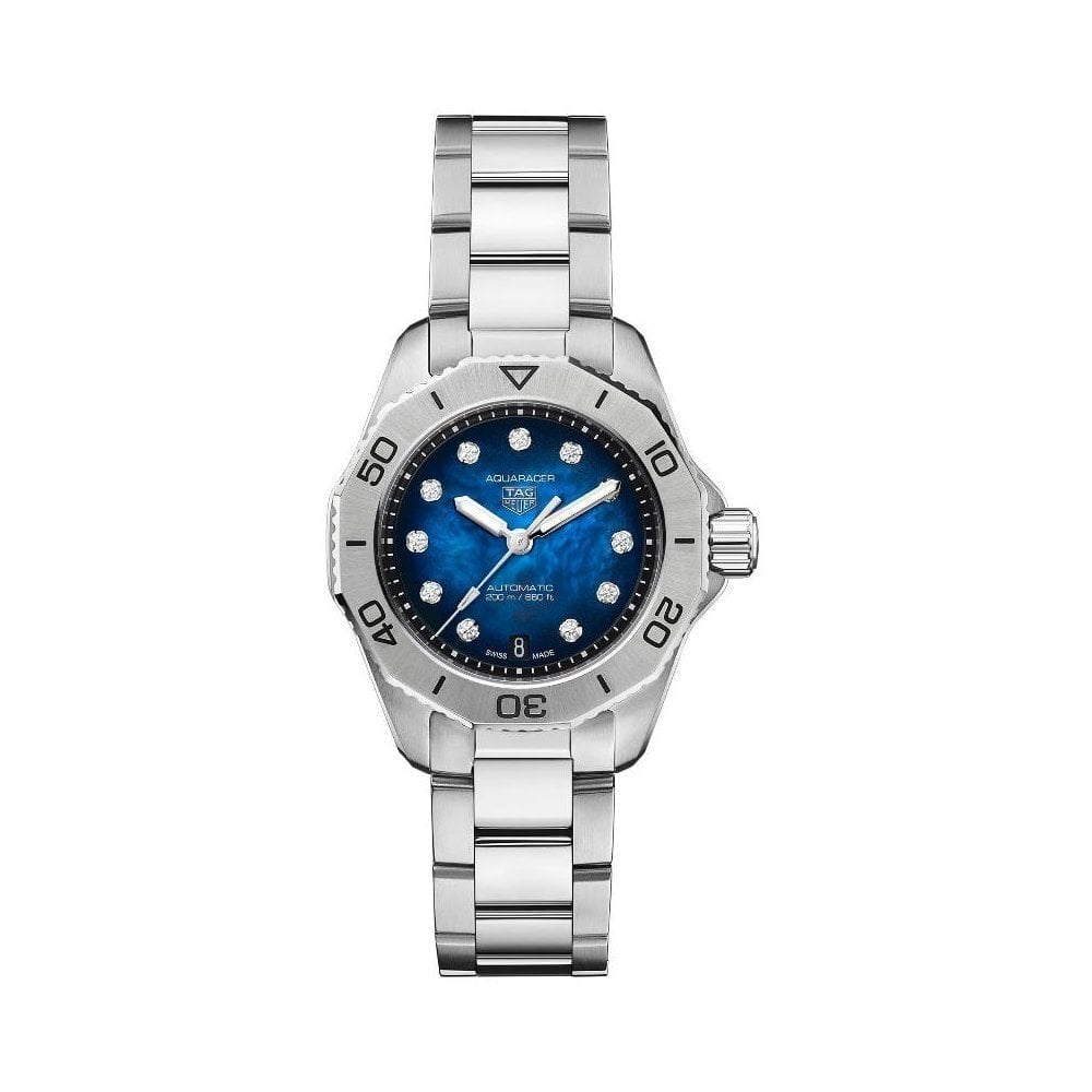 Aquaracer 30mm 200m Automatic Watch - Unworn with Box and Papers