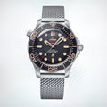 Seamaster 007 Edition Titanium Co-Axial Master Chronometer 42mm- Unworn with Box and Papers