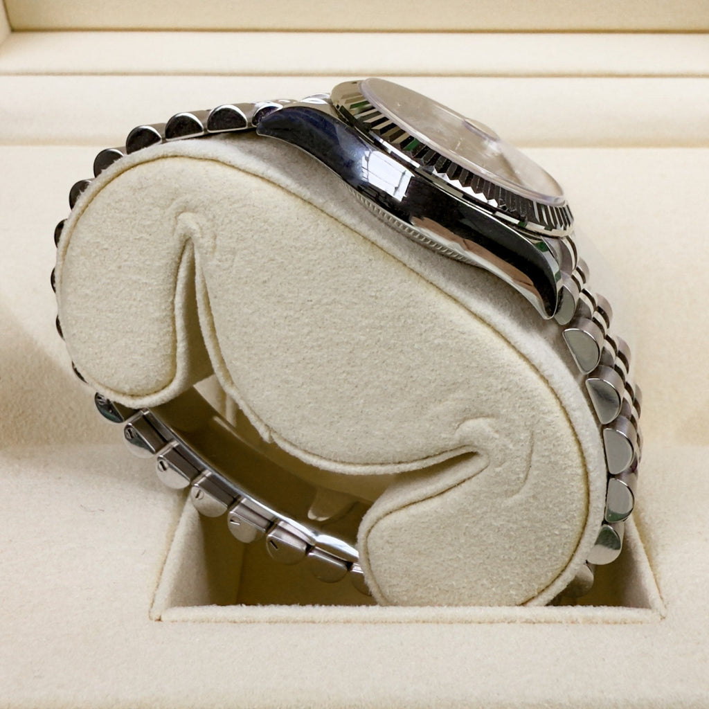 Datejust 31 Azzurro Floral Blue Diamonds - Box and Papers November 2024