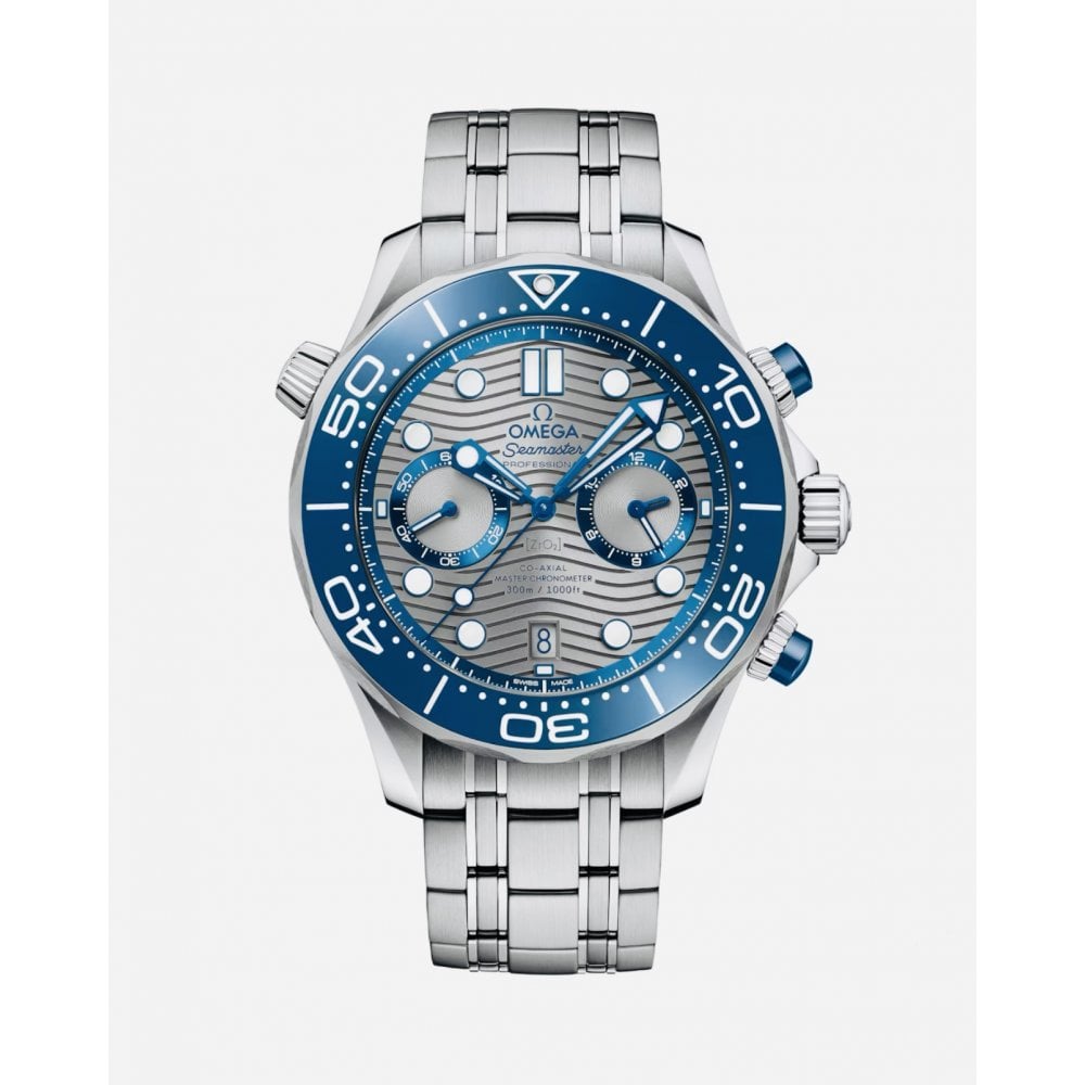 Seamaster Diver Co‑Axial Master Chronometer Chronograph 44 mm 210.30.44.51.06.001 - Unworn with Box and Papers