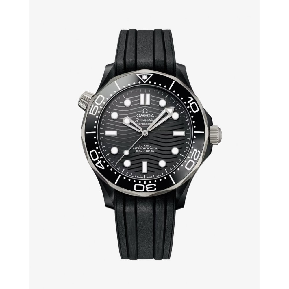 Diver 300M Omega Co‑Axial Master Chronometer 43.5 Mm 210.92.44.20.01.001- Unworn with Box and Papers