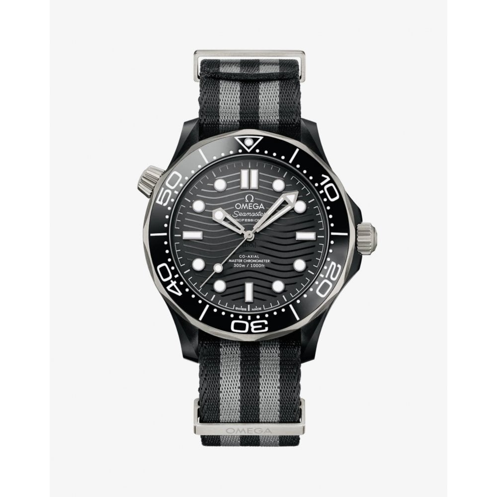 Diver 300M Omega Co‑Axial Master Chronometer 43.5 Mm 210.92.44.20.01.002- Unworn with Box and Papers