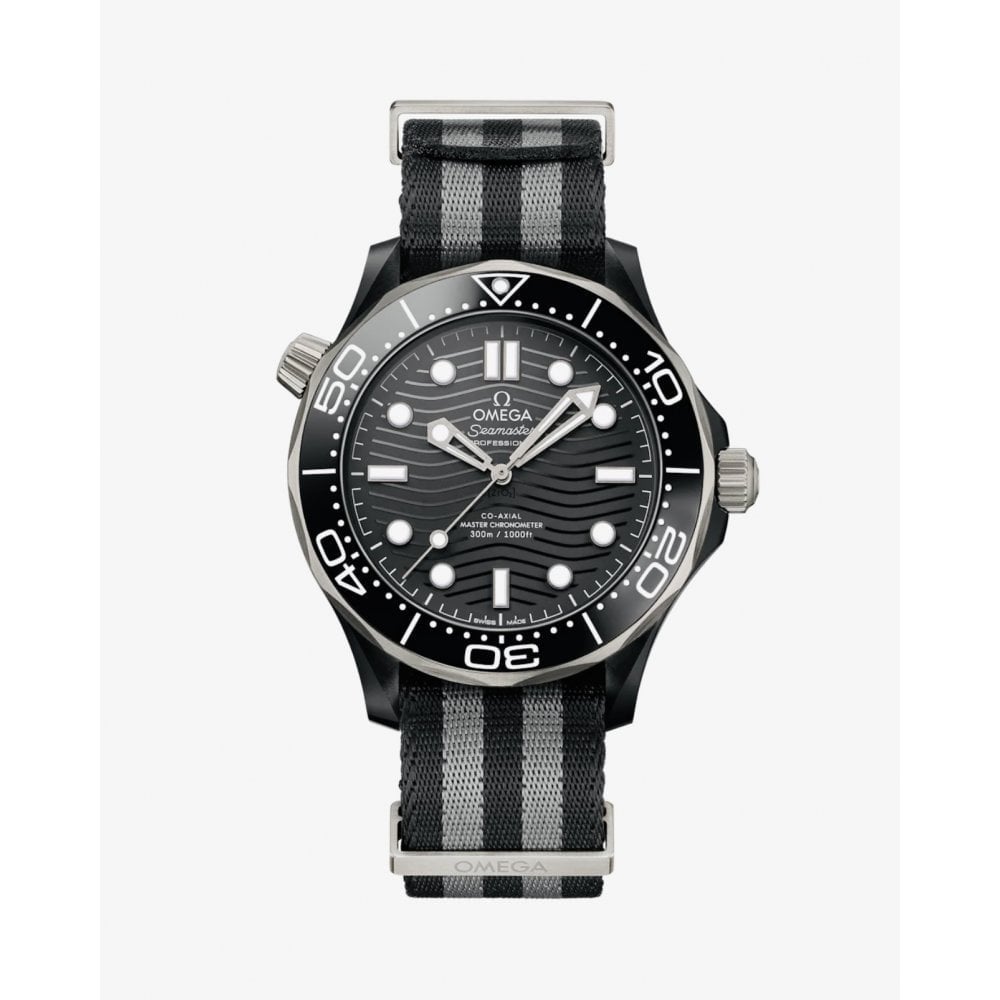 Diver 300M Omega Co‑Axial Master Chronometer 43.5 Mm 210.92.44.20.01.002- Unworn with Box and Papers