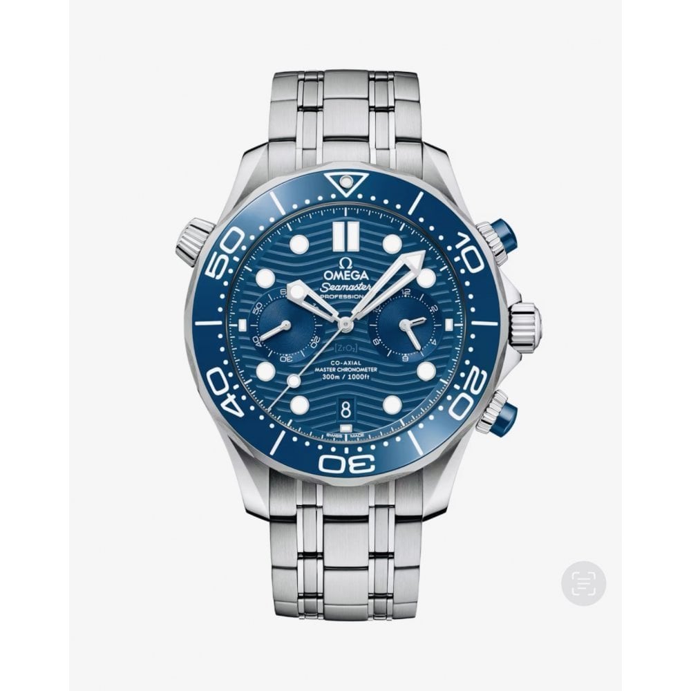 Seamaster Diver Co‑Axial Master Chronometer Chronograph 44 mm 210.30.44.51.03.001 - Unworn with Box and Papers