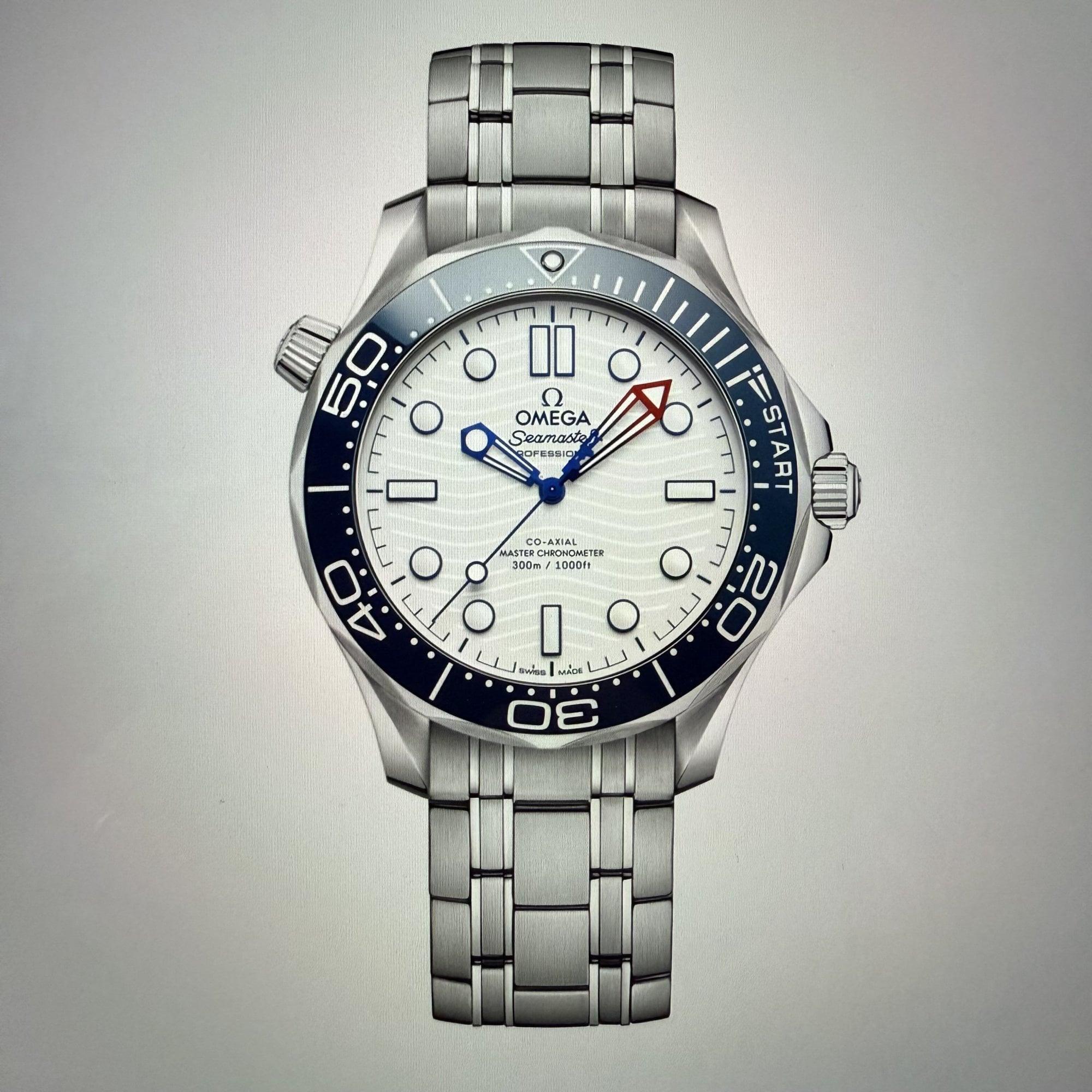 Seamaster Diver Americas Cup Edition 42mm - Unworn with Box and Papers