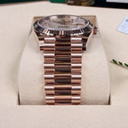 Day-Date 40 Everose Gold Diamond Paved - Unworn Box & Papers 2025