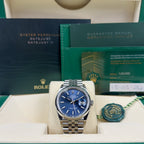 Datejust 36 Blue - Box and Papers May 2024