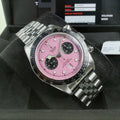 Black Bay Chrono Miami Pink Factory Stickers - Unworn with Box and Papers 2026