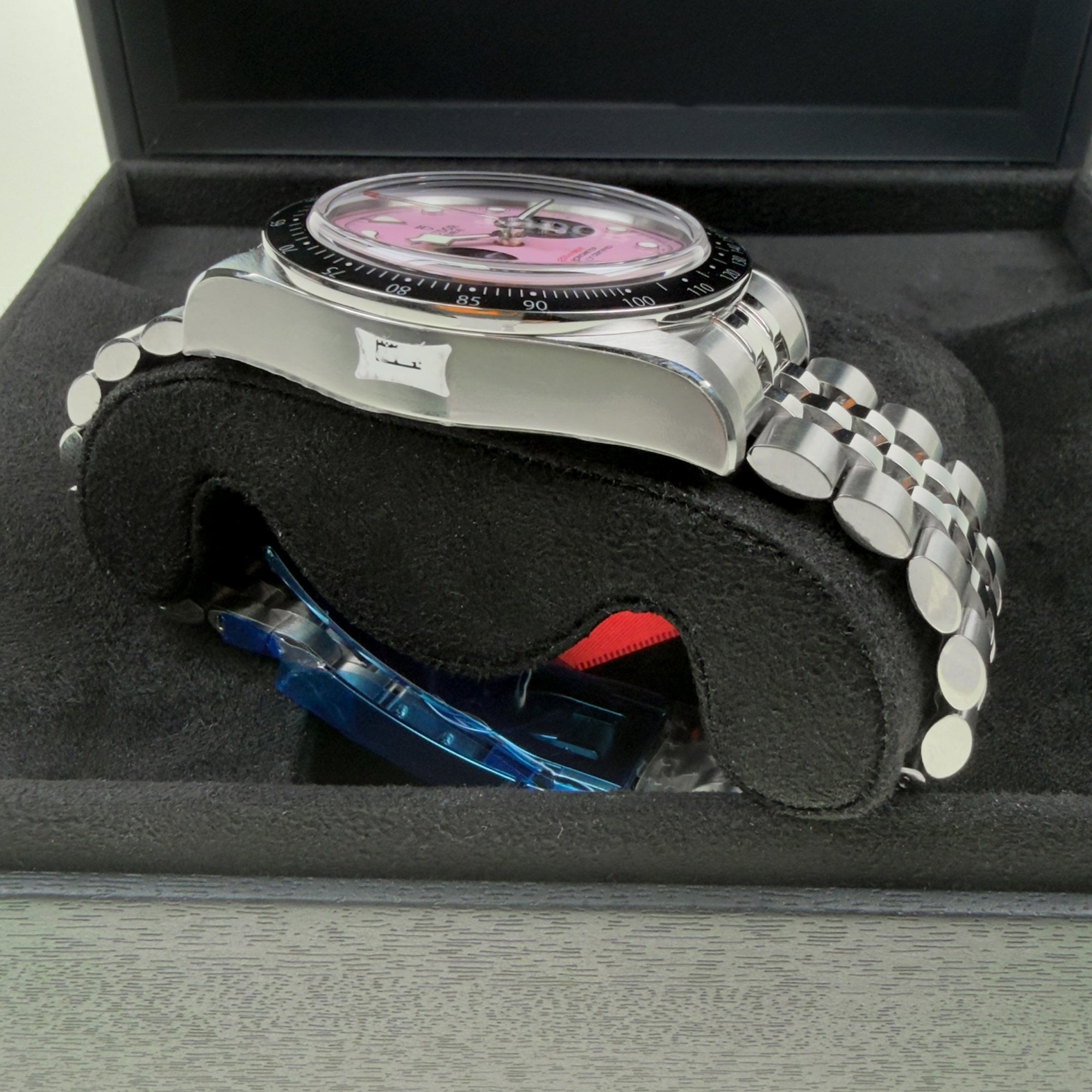 Black Bay Chrono Miami Pink Factory Stickers - Unworn with Box and Papers 2026