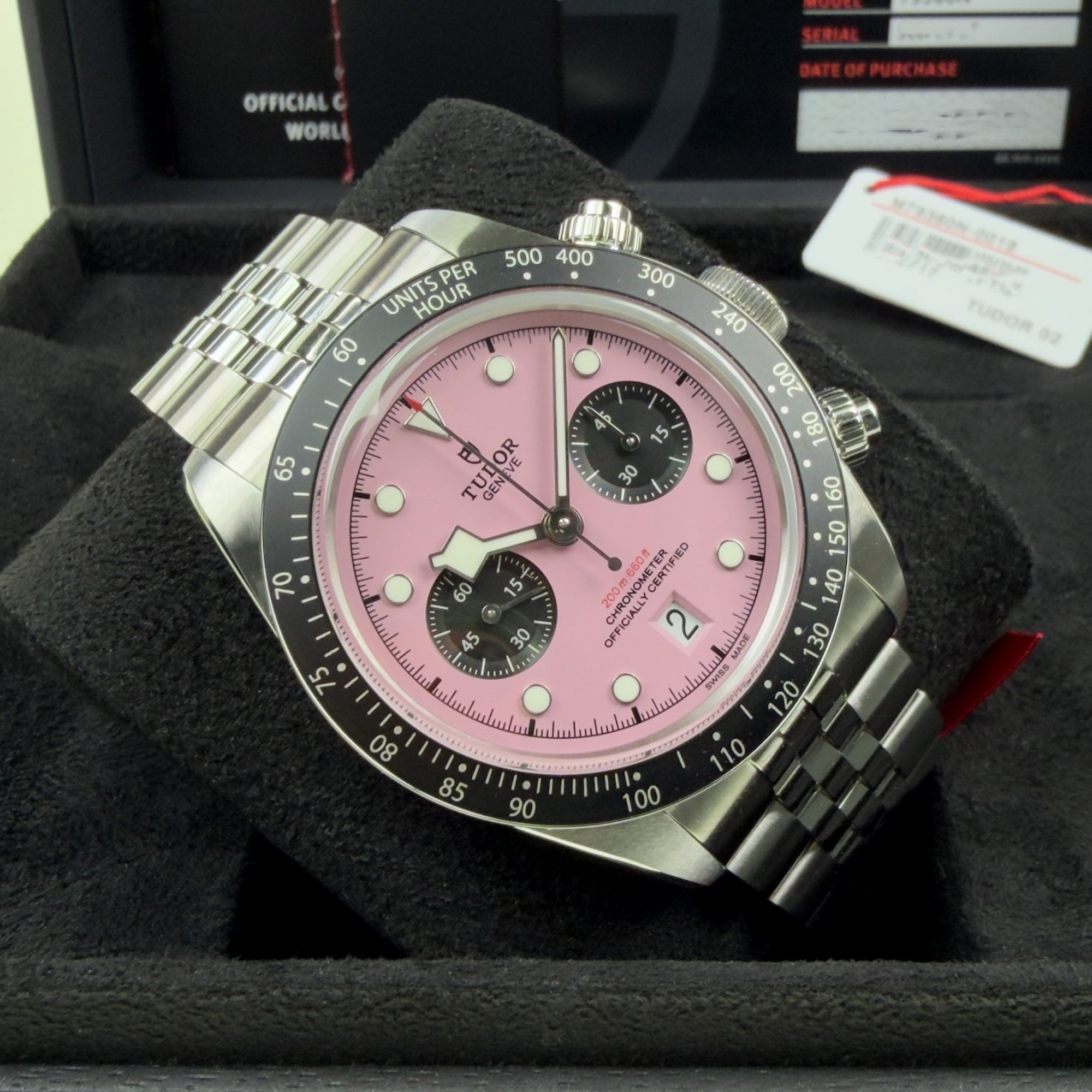 Black Bay Chrono Miami Pink - Unworn with Box and Papers 2026