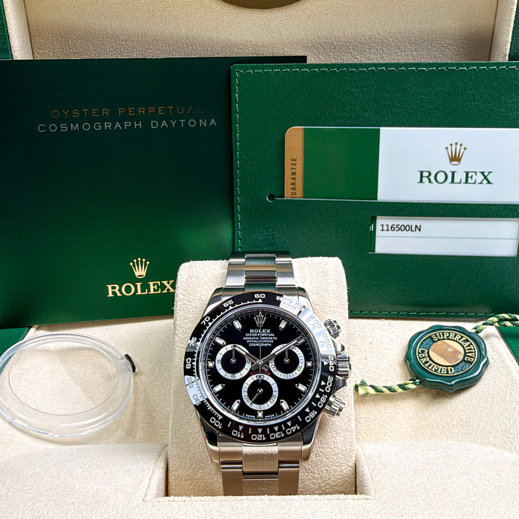 Rolex Cosmograph Daytona - Box & Papers 2016 Serviced April 2026 (Fr)