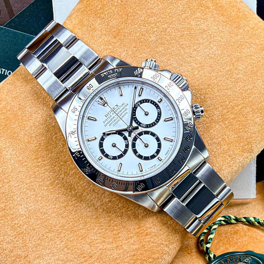Rolex Cosmograph Daytona 'Zenith' White - Box & Papers (Fr)