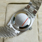 Rolex Day-Date Platinum Diamond - Box and Service Papers