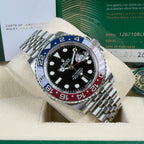 Rolex GMT Master II Pepsi - Box and Papers 2022 Unpolished (DMC)