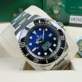 Rolex Sea Dweller Deep Sea D Blue - Box and Papers February 2021