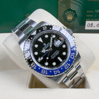 Rolex GMT Master II Batman - Box and Papers September 2021