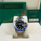 Rolex GMT Master II Batman - Box and Papers September 2021