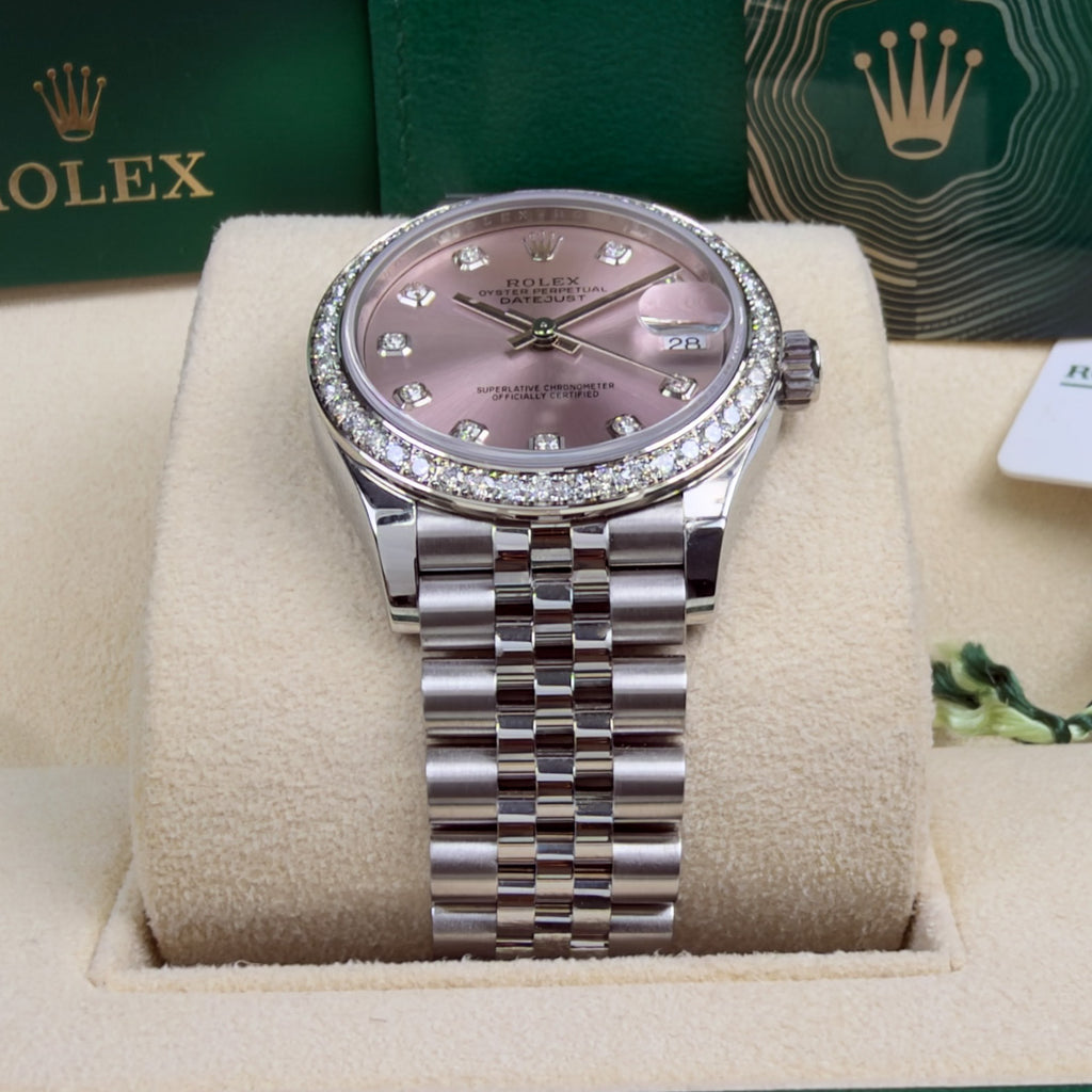 Rolex Datejust Lady 31 Pink Diamond - Box and Papers September 2021