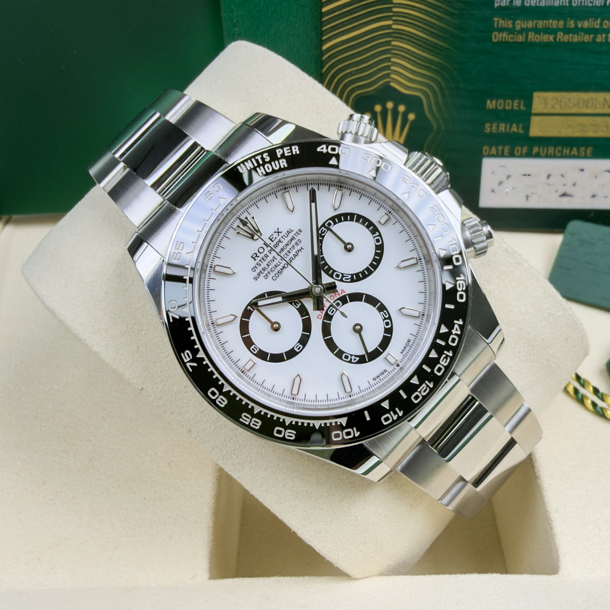 Rolex Cosmograph Daytona 'Panda' - Unworn with Box & Papers 2026 (MK)