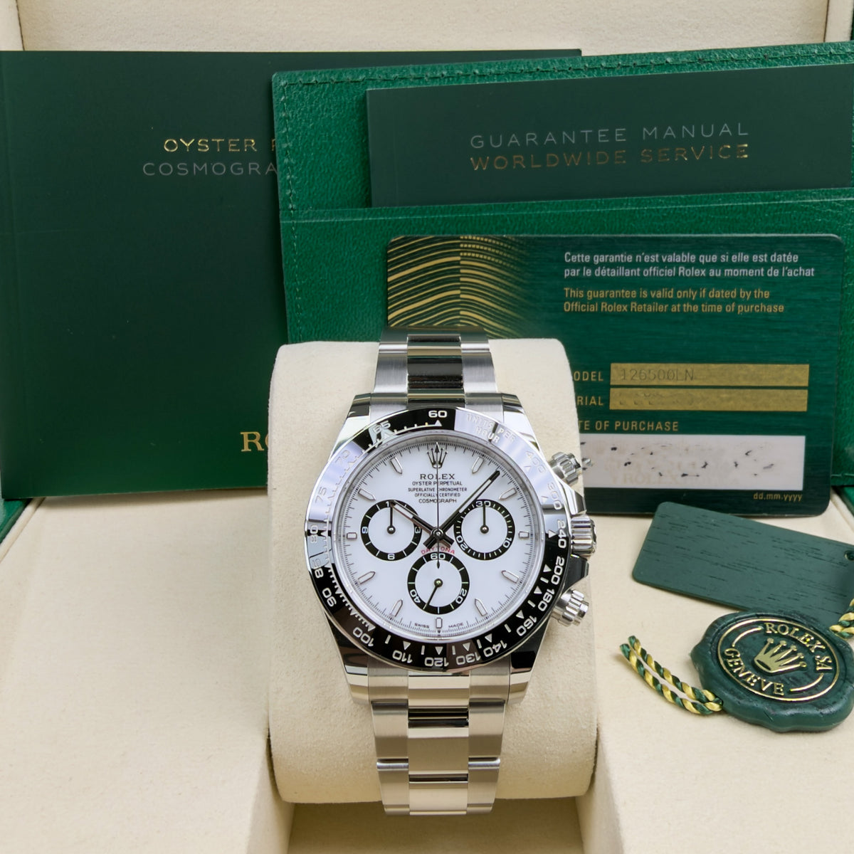 Rolex Cosmograph Daytona 'Panda' - Unworn with Box & Papers 2026 (MK)