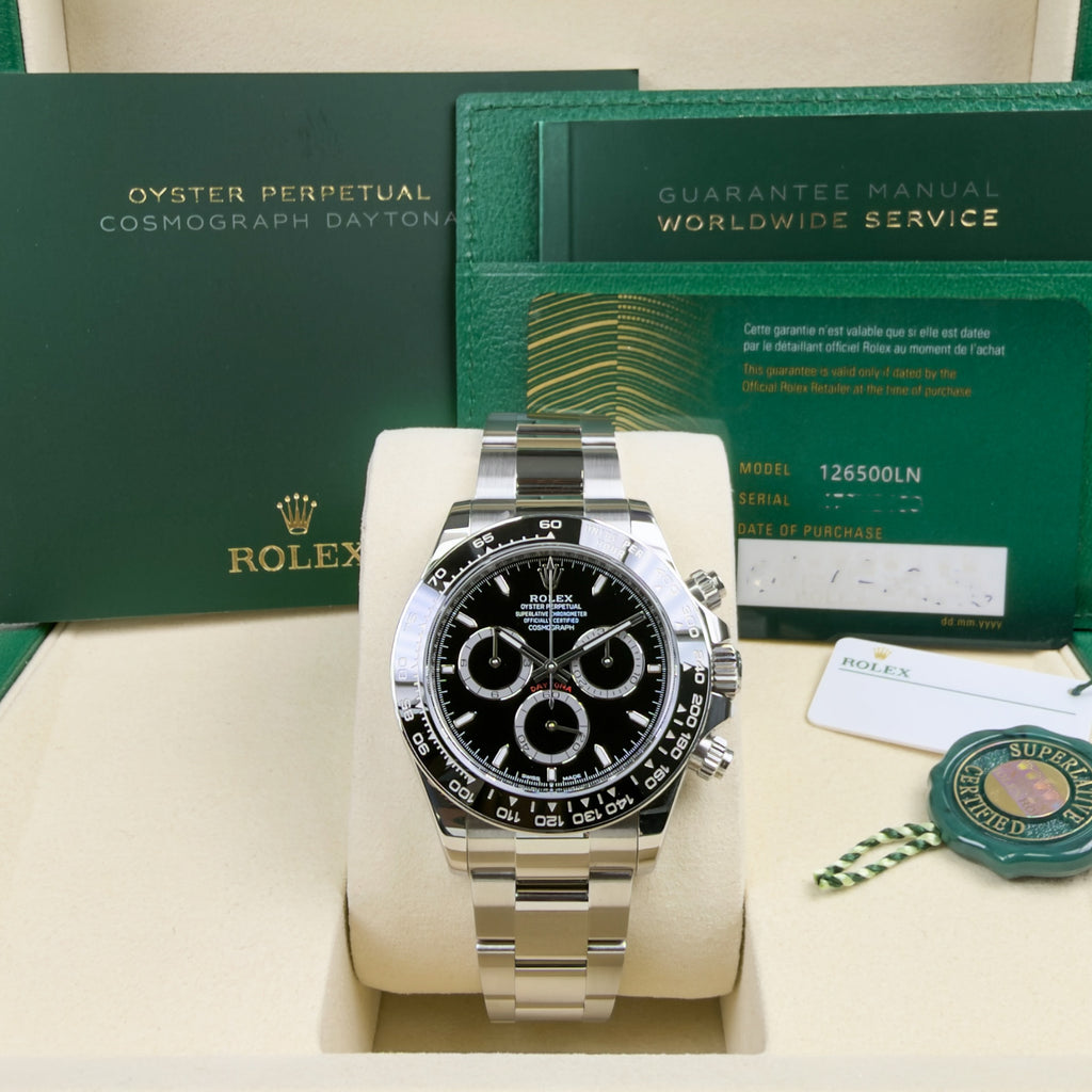 Rolex Cosmograph Daytona Black - Unworn with Box & Papers 2026 (MK)