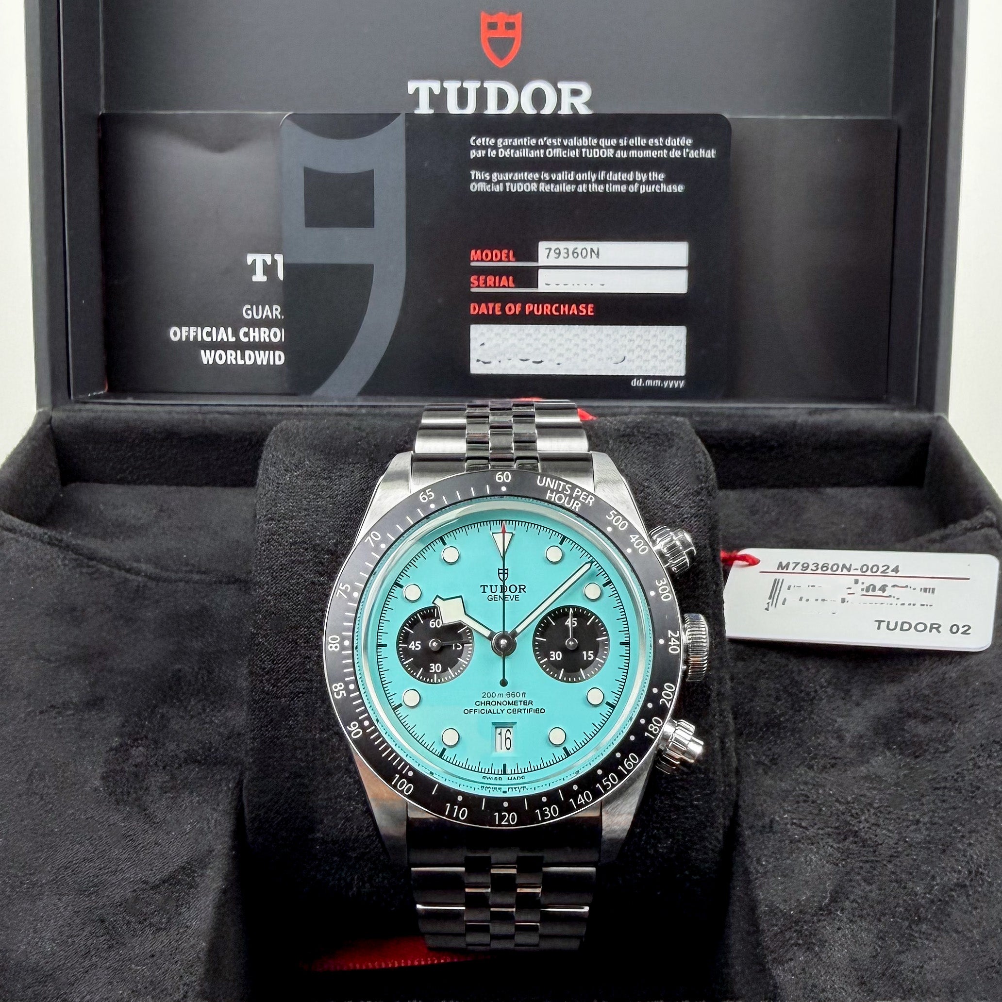Black Bay Chrono Flamingo - Unworn with Box and Papers 2026