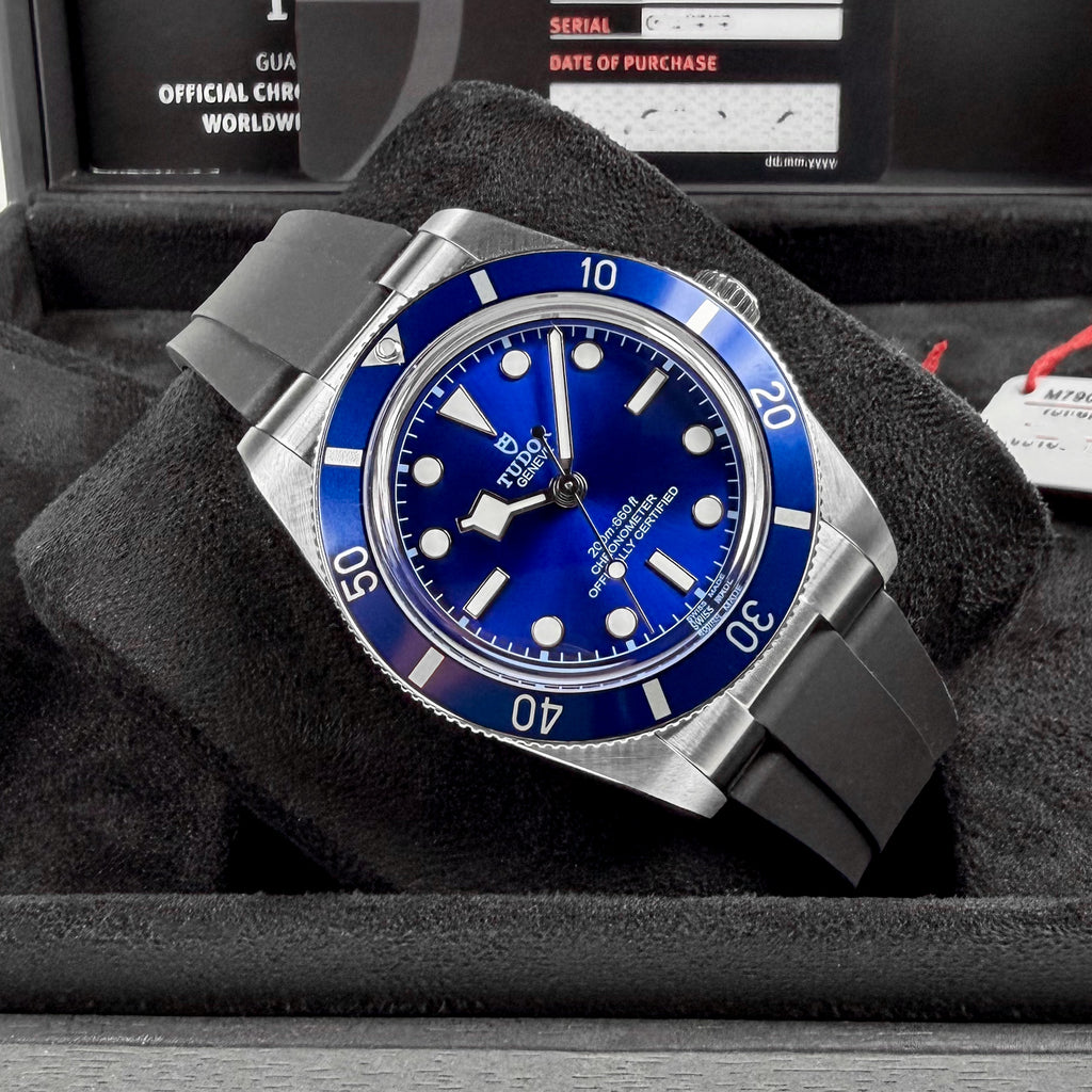 Black Bay 54 Blue Rubber - Unworn with Box and Papers 2026