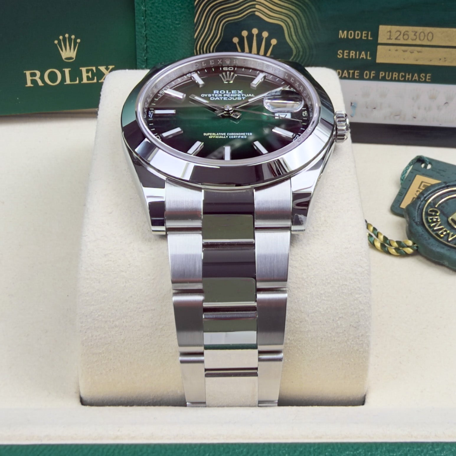 Rolex Datejust 41  Green Ombré - Unworn with Box and Papers 2026