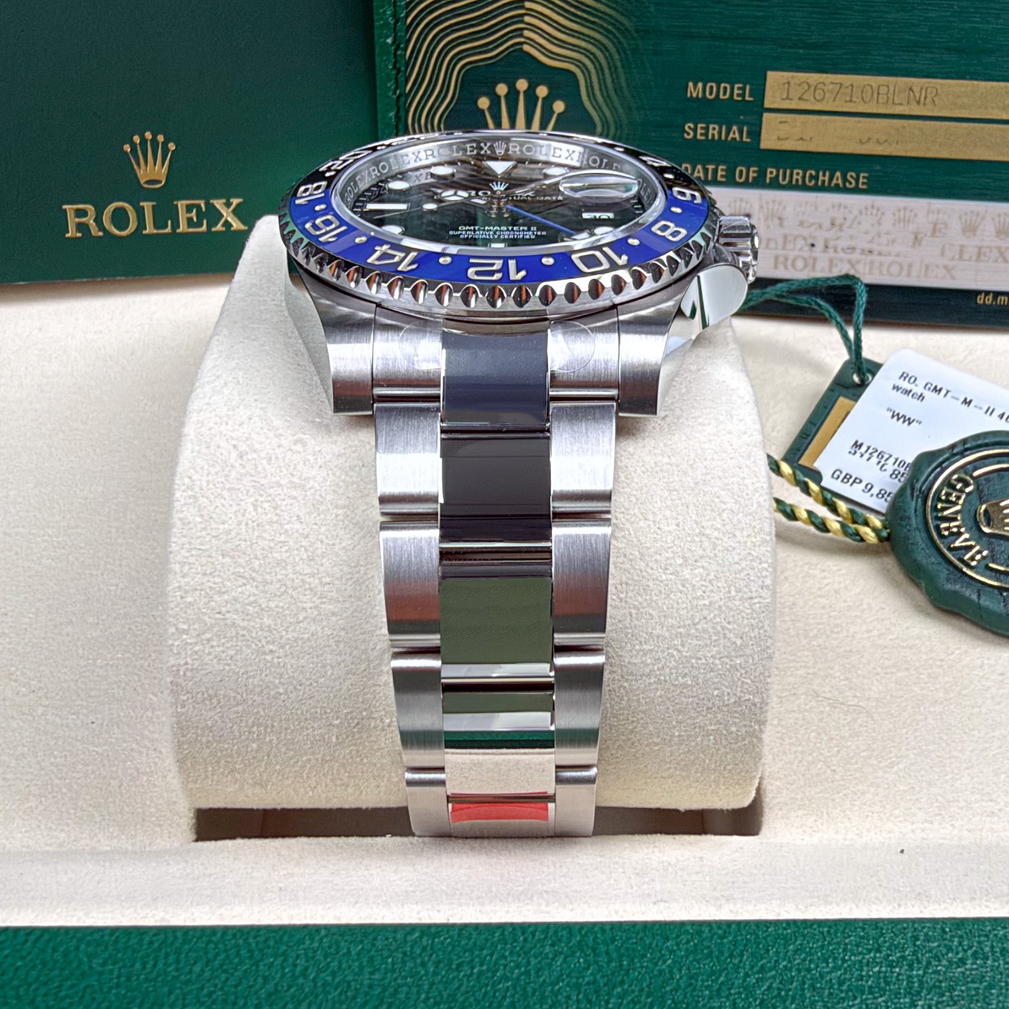 Rolex GMT Master-II Batman - Unworn with Box and Papers 2026