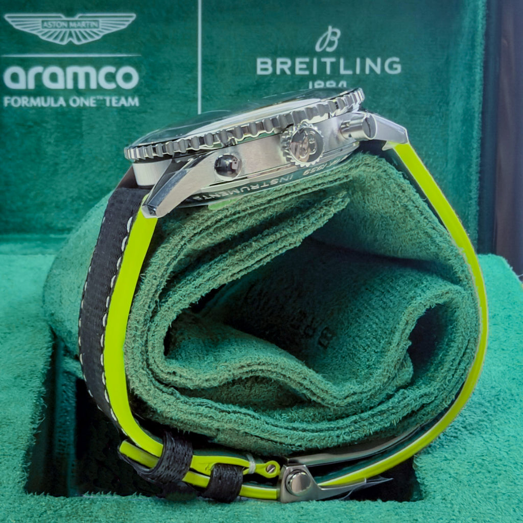 Breitling Navitimer B01 Chronograph Austin Martin Aramco F1 - Unworn Box Papers 2026