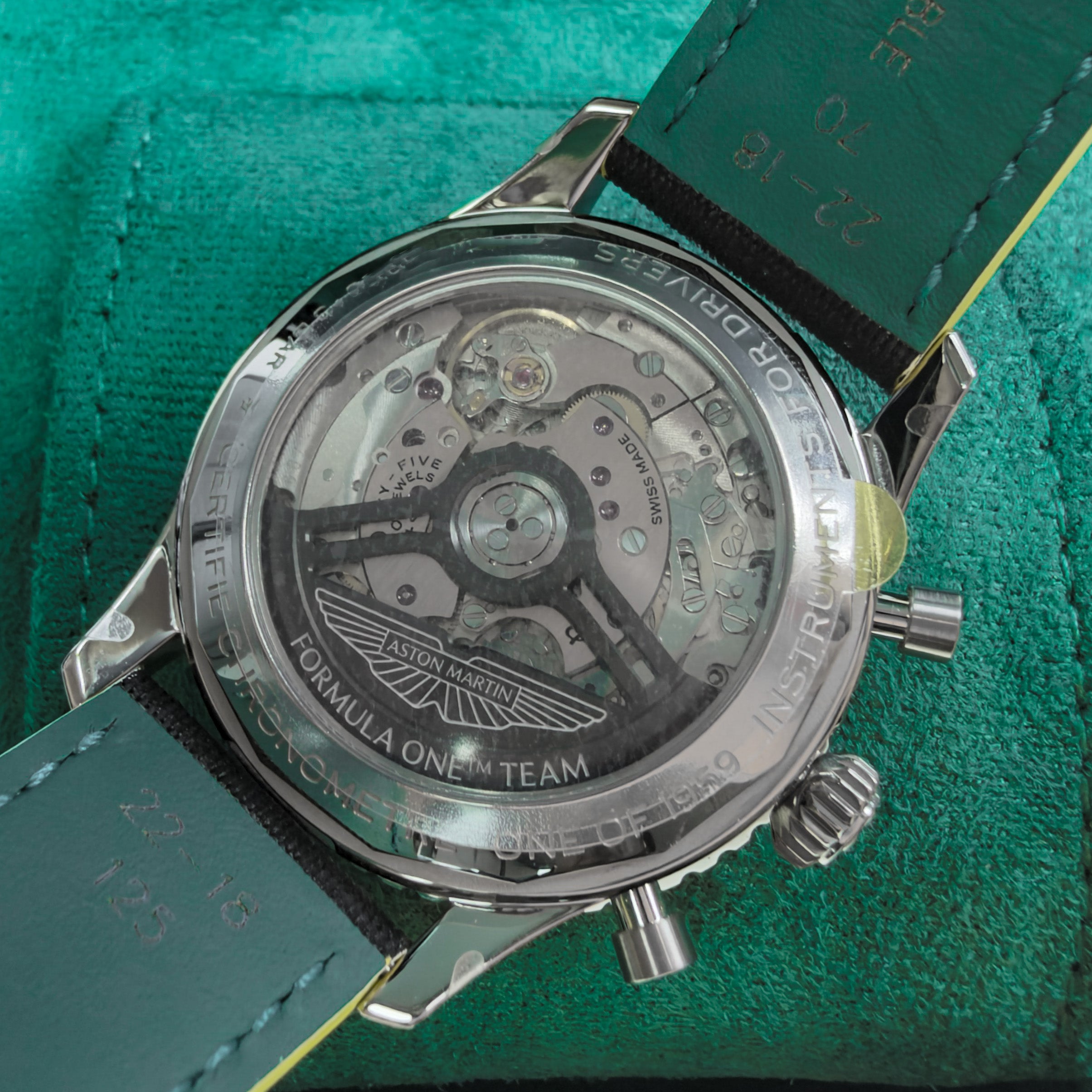 Breitling Navitimer B01 Chronograph Austin Martin Aramco F1 - Unworn Box Papers 2026