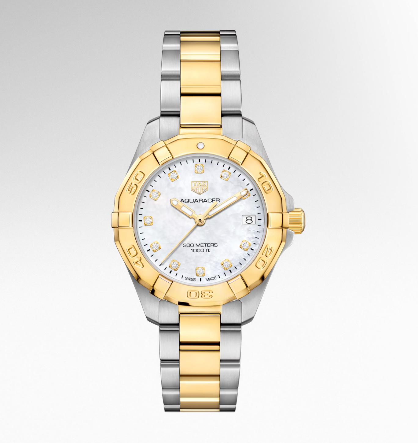 Aquaracer Quartz WBD1322.BB0320 - Unworn with Box and Papers