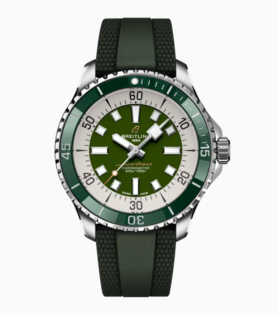 Breitling Superocean Automatic 44 Green Dial Stainless steel