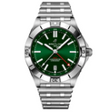 Breitling Chronomat Automatic GMT 40 Green Dial Stainless steel